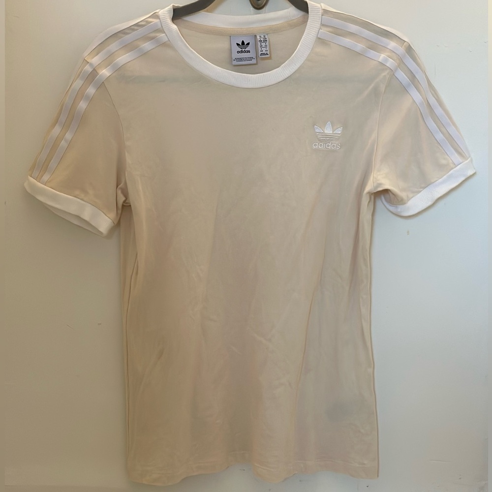 Cream Adidas Women’s T-Shirt